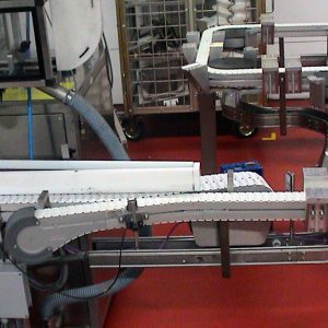 SATEM automazione industriale linea trasferimento flaconi
