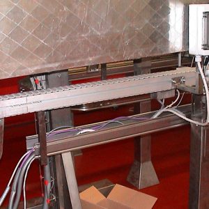SATEM automazione industriale linea trasferimento flaconi